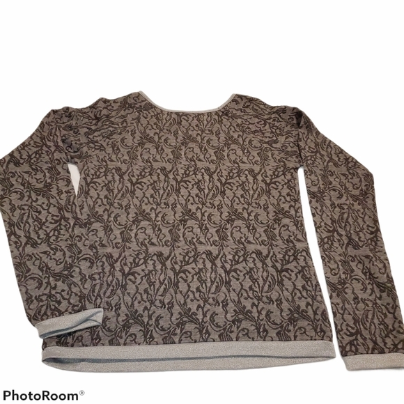 daytrip Long Sleeve Top with Jeweled Neckline 356 - Picture 2 of 10